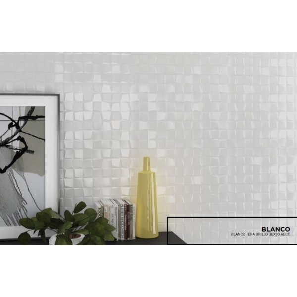 888 BLANCO TERA BRILLO RETT 30X90 ŠPANSKE PLOČICE HALCON 1kl 3