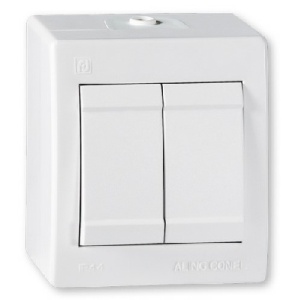 OG PREKIDAČ DUPLI SERIJSKI NA ZID