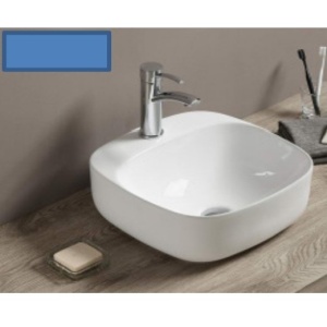 LAVABO NADGRADNI NA RAVNU PLOČU 7019 410X420 BELI VISOKI SJAJ – MINOTTI LAVABO NADGRADNI NA RAVNU PLOČU 7019 410X420 BELI VISOKI SJAJ – MINOTTI