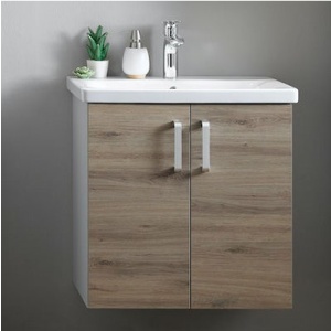 EVELIN 65 ORMARIĆ SA LAVABOOM VRATA HRAST/SIVA (OAK/GRAY) – KOLPA SAN EVELIN 65 ORMARIĆ SA LAVABOOM VRATA HRAST/SIVA (OAK/GRAY) – KOLPA SAN