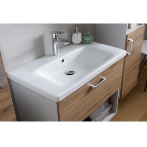 EVELIN 80 ORMARIĆ SA LAVABOOM FIOKA HRAST/SIVA (OAK/GRAY) – KOLPA SAN EVELIN 80 ORMARIĆ SA LAVABOOM FIOKA HRAST/SIVA (OAK/GRAY) – KOLPA SAN