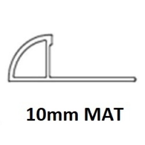 LAJSNA AL UGAO ZATVORENA 10mm MAT LAJSNA AL UGAO ZATVORENA 10mm MAT