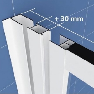 DODATNI PROFIL SQ LINE 30mm BELI – KOLPA SAN DODATNI PROFIL SQ LINE 30mm BELI – KOLPA SAN