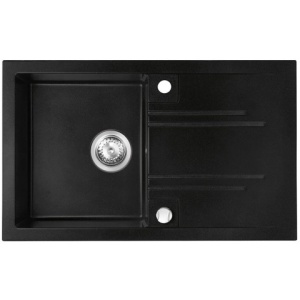 SUDOPERA GRANITNA FERRO 780X480 CRNA SA POP-UP SIFONOM fi90 SUDOPERA GRANITNA FERRO 780X480 CRNA SA POP-UP SIFONOM fi90