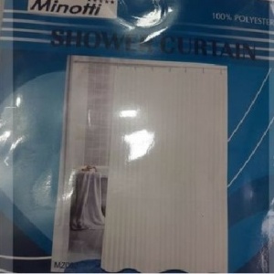 ZAVESA TEKSTILNA PERIVA BELA