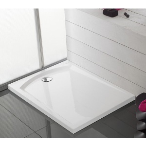 VIP 120X90/O BELA TUŠ KADA OD LIVENOG MERMERA KOMPLET SA OBLOGOM I POSTOLJEM VISINE 165mm – KOLPA SAN