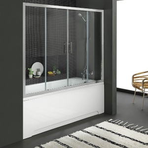 SQ LINE TV4D/S 170 PARAVAN ZA PRAVOUGAONE KADE VISINE 140 PROVIDNO KALJENO STAKLO 5/6mm HROM RAM – KOLPA SAN SQ LINE TV4D/S 170 PARAVAN ZA PRAVOUGAONE KADE VISINE 140 PROVIDNO KALJENO STAKLO 5/6mm HROM RAM – KOLPA SAN