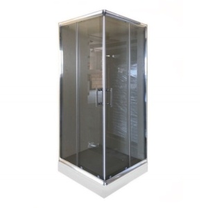 AQUA TUŠ KABINA 80X80 OTVARANJE KLIZNO VISINA 190 ZATAMNJENO GREY KALJENO STAKLO 5mm HROM RAM – LIINI AQUA TUŠ KABINA 80X80 OTVARANJE KLIZNO VISINA 190 ZATAMNJENO GREY KALJENO STAKLO 5mm HROM RAM – LIINI