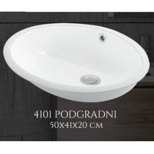 LAVABO PODGRADNI ISPOD RAVNE PLOČE 4101 PODGRADNI 50X41 – ESVIT LAVABO PODGRADNI ISPOD RAVNE PLOČE 4101 PODGRADNI 50X41 – ESVIT