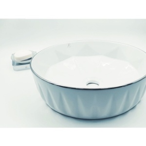 LAVABO NADGRADNI NA RAVNU PLOČU SOB/S 01 fi395 HROM RUB – LINNI LAVABO NADGRADNI NA RAVNU PLOČU SOB/S 01 fi395 HROM RUB – LINNI