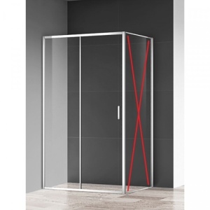 DEVON200 160 TUŠ VRATA (PARAVAN SA 2 VRATA) VISINE 200 PROVIDNO KALJENO STAKLO 6mm HROM RAM – CONCEPT DEVON200 160 TUŠ VRATA (PARAVAN SA 2 VRATA) VISINE 200 PROVIDNO KALJENO STAKLO 6mm HROM RAM – CONCEPT