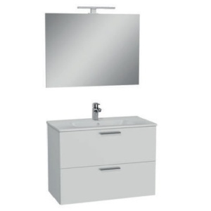 MIA 79X39 ORMARIĆ SA LAVABOOM I OGLEDALO BELO – VITRA MIA 79X39 ORMARIĆ SA LAVABOOM I OGLEDALO BELO – VITRA