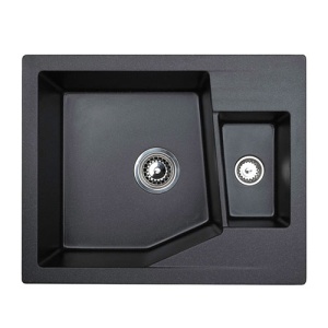 SUDOPERA GRANITNA XLINEA 1.5D CRNA 620X500 SA SIFONOM fi90/fi60 METALAC SUDOPERA GRANITNA XLINEA 1.5D CRNA 620X500 SA SIFONOM fi90/fi60 METALAC