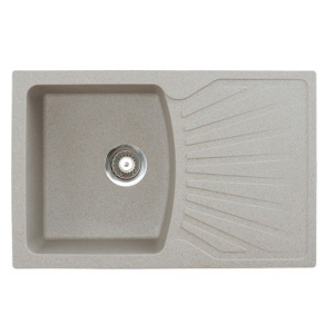 SUDOPERA GRANITNA XQUADRO PLUS BEŽ 770X500 SA SIFONOM fi90 METALAC SUDOPERA GRANITNA XQUADRO PLUS BEŽ 770X500 SA SIFONOM fi90 METALAC