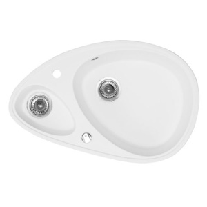 SUDOPERA GRANITNA XELIPSE BELA 780X500 SA POP-UP SIFONOM fi90 METALAC SUDOPERA GRANITNA XELIPSE BELA 780X500 SA POP-UP SIFONOM fi90 METALAC
