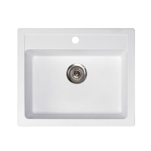 SUDOPERA GRANITNA XQUADRO 60 BELA 600X500 SA SIFONOM fi90 METALAC SUDOPERA GRANITNA XQUADRO 60 BELA 600X500 SA SIFONOM fi90 METALAC