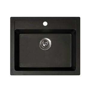 SUDOPERA GRANITNA XQUADRO 60 CRNA 600X500 SA SIFONOM fi90 METALAC SUDOPERA GRANITNA XQUADRO 60 CRNA 600X500 SA SIFONOM fi90 METALAC