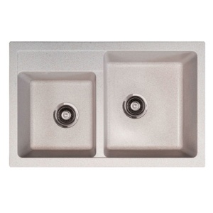SUDOPERA GRANITNA XQUADRO PLUS 2D BEŽ 780X500 SA SIFONOM fi90 METALAC SUDOPERA GRANITNA XQUADRO PLUS 2D BEŽ 780X500 SA SIFONOM fi90 METALAC