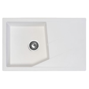 SUDOPERA GRANITNA XLINEA PLUS BELA 780X500 SA SIFONOM fi90 METALAC SUDOPERA GRANITNA XLINEA PLUS BELA 780X500 SA SIFONOM fi90 METALAC