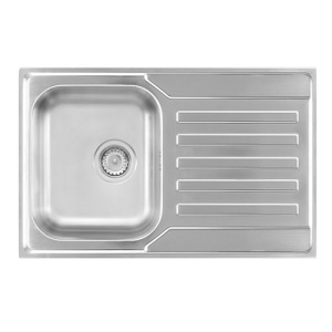 SUDOPERA INOX POLIRANA NERA PRAKTIK 790X500 fi90 1D METALAC SUDOPERA INOX POLIRANA NERA PRAKTIK 790X500 fi90 1D METALAC