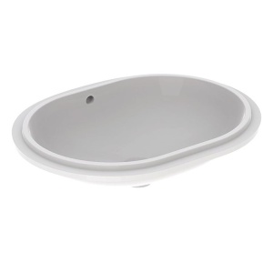 LAVABO PODGRADNI ISPOD RAVNE PLOČE ELIPSA 610X460 IMA PRELIV SLAVINA NA PLOČI – GEBERIT LAVABO PODGRADNI ISPOD RAVNE PLOČE ELIPSA 610X460 IMA PRELIV SLAVINA NA PLOČI – GEBERIT