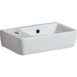 LAVABO ZIDNI SELNOVA COMPACT 400X250 LEVI – GEBERIT LAVABO ZIDNI SELNOVA COMPACT 400X250 LEVI – GEBERIT