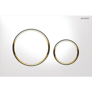 TASTER (TIPKA) SIGMA 20 BEL0-GOLD-BELO – GEBERIT TASTER (TIPKA) SIGMA 20 BEL0-GOLD-BELO – GEBERIT