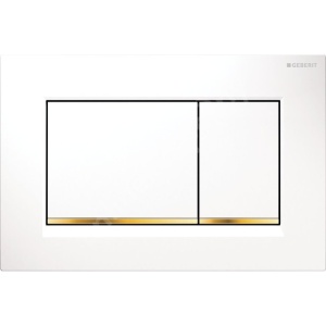 TASTER (TIPKA) SIGMA 30 BELO-GOLD-BELO – GEBERIT TASTER (TIPKA) SIGMA 30 BELO-GOLD-BELO – GEBERIT