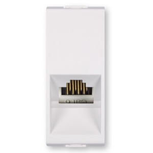 MODUL KOMUNIKACIJSKI RJ45 CAT5 BELI 1M MODUL KOMUNIKACIJSKI RJ45 CAT5 BELI 1M