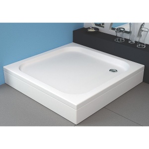 TRIN 80X80/O BELA TUŠ KADA OD SANITARNOG AKRILA KOMPLET SA OBLOGOM I POSTOLJEM VISINE 170mm – KOLPA SAN TRIN 80X80/O BELA TUŠ KADA OD SANITARNOG AKRILA KOMPLET SA OBLOGOM I POSTOLJEM VISINE 170mm – KOLPA SAN