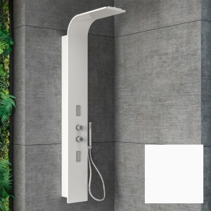 MASAŽNI STUB ZONDA FLAT 1600 SA 3 FUNKCIJE OD KERROCKA BOJA WHITE (109) VISINA 160cm ŠIRINA 23cm – KOLPA SAN MASAŽNI STUB ZONDA FLAT 1600 SA 3 FUNKCIJE OD KERROCKA BOJA WHITE (109) VISINA 160cm ŠIRINA 23cm – KOLPA SAN