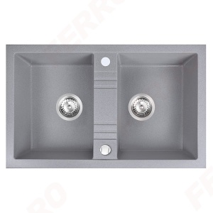 SUDOPERA GRANITNA FERRO 780X480 2D SIVA SA POP-UP SIFONOM fi90 SUDOPERA GRANITNA FERRO 780X480 2D SIVA SA POP-UP SIFONOM fi90