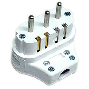 TROFAZNI UTIKAČ UGAONI