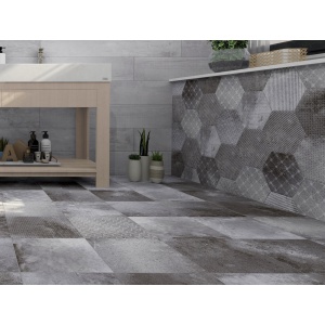 WEMBLY HEX ANTRACITA 22.5X25.9 – ŠPANSKE PLOČICE CERLAT 1kl. WEMBLY HEX ANTRACITA 22.5X25.9 – ŠPANSKE PLOČICE CERLAT 1kl.