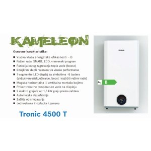 BOJLER BOSCH 50L TR4501T SLIM TANKI VREMENSKI PROGRAM – NEMAČKA BOJLER BOSCH 50L TR4501T SLIM TANKI VREMENSKI PROGRAM – NEMAČKA