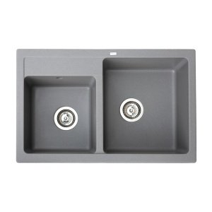 SUDOPERA GRANITNA XQUADRO PLUS 2D GRAFIT 780X500 SA SIFONOM fi90 METALAC SUDOPERA GRANITNA XQUADRO PLUS 2D GRAFIT 780X500 SA SIFONOM fi90 METALAC