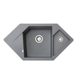 SUDOPERA GRANITNA XDIAMOND GRAFIT 960X510 SA POP-UP SIFONOM fi90/fi60 METALAC SUDOPERA GRANITNA XDIAMOND GRAFIT 960X510 SA POP-UP SIFONOM fi90/fi60 METALAC