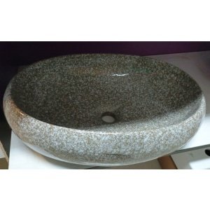 LAVABO NADGRADNI NA RAVNU PLOČU KAMEN SIVI BRAON 590X390 – LINNI LAVABO NADGRADNI NA RAVNU PLOČU KAMEN SIVI BRAON 590X390 – LINNI
