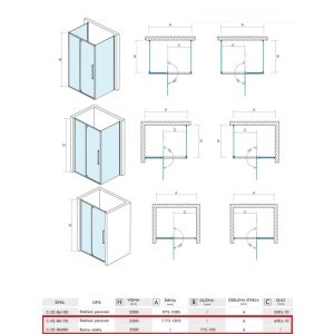 ABSOLUT BLACK 120X80 PIVOT TUŠ KABINA VISINE 200 ZATAMNJENO GREY KALJENO STAKLO 6MM MAT CRNI DARK BLACK RAM – CONCEPT ABSOLUT BLACK 120X80 PIVOT TUŠ KABINA VISINE 200 ZATAMNJENO GREY KALJENO STAKLO 6MM MAT CRNI DARK BLACK RAM – CONCEPT