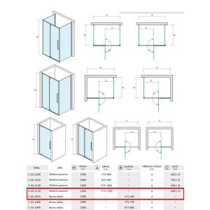 ABSOLUT 120X70 PIVOT TUŠ KABINA VISINE 200 PROVIDNO KALJENO STAKLO 6MM HROM RAM – CONCEPT ABSOLUT 120X70 PIVOT TUŠ KABINA VISINE 200 PROVIDNO KALJENO STAKLO 6MM HROM RAM – CONCEPT